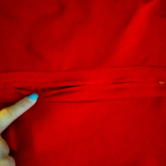 BNWT Kim Kardashian Red 3/4 Sleeve Dress-Small - Picture 4 of 6